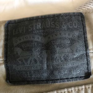 Men’s Levi 511 Khaki